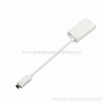 MHL to HDMI Adapter, Supports Highest Video Resolution of 1920x1080p
